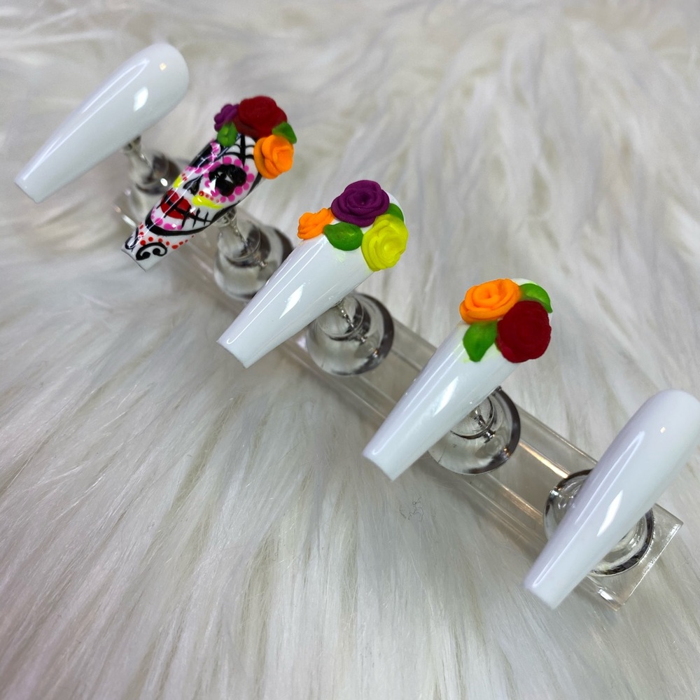 Día de los Muertos Press on - Picture 2 of 3